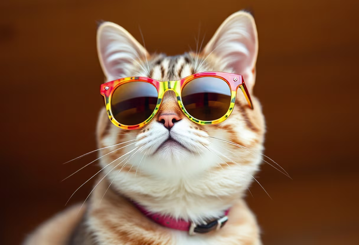 Alt cat with sunglasses